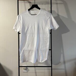 gef Plain White Undershirts (3-pack)